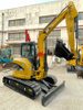 Used Caterpillar 304C Excavator 4Ton Mini Crawler Hydraulic Excavator CAT304C 