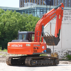 HITACHI ZX120 12Ton Medium-sized Used Hydraulic Crawler Digger Excavators