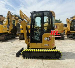CAT302 Mini Excavator 2tons Used Excavator Crawler Machinery Used Cat302 Digger
