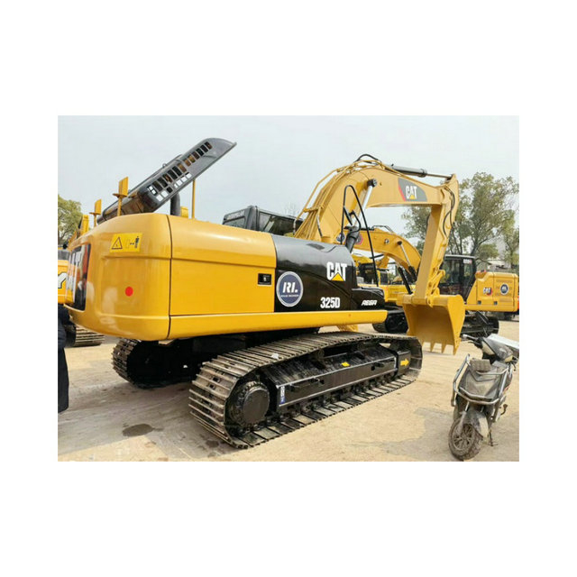 Used 25 Ton Crawler Excavator Caterpilar Construction Machine CAT325D with Good Quality